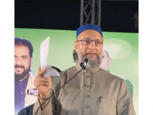 India News | 'Elect AIMIM, We'll End Water Tanker Mafia':Asaduddin Owaisi Campaigns for BMC Polls