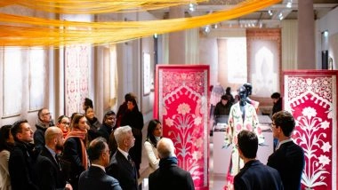 World News | EAM Jaishankar Visits Woven Stories Exhibition in Paris, Highlights Strong India-France Ties