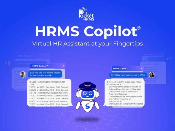 Business News | Pocket HRMS Starts New Year with a Bang: Launches India's First HRMS Copilot™