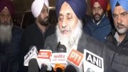 India News | Akali Dal Chief Sukhbir Badal Condemns Killing of Sarpanch Jarnail Singh, Slams Punjab Govt over Law and Order