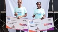 Business News | Ethiopian's Tsegaye Molla and Senait Kefelegn Lesharge Win at Freshworks Chennai Marathon 2026 Powered by Ashok Leyland
