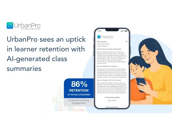 Business News | UrbanPro Launches AI-Powered Class Summaries to Give Parents Unprecedented Visibility Into Their Child's Learning