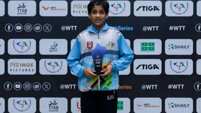 Sports News | WTT Youth Contender 2026: Aadya Baheti, Rajdeep Biswas Clinch U-11 Girls and U-11 Boys Singles Titles