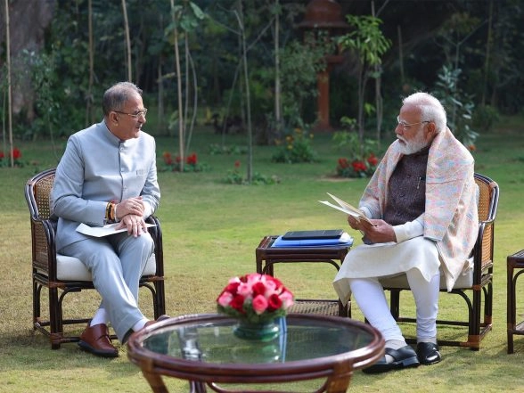 India News | Ladakh LG Kavinder Gupta Meets PM Modi; Discusses Key Developmental Priorities, Inclusive Growth in UT