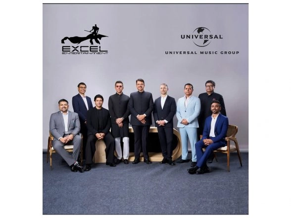 Entertainment News | Universal Music Group Acquires 30% Stake in Excel Entertainment, Partnership Announced at Press Event  Attended by CM Devendra Fadnavis