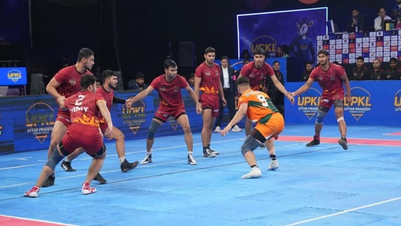 Sports News | UPKL: Sangam Challengers Overcome Kanpur Warriors Fightback to Reach Second Place