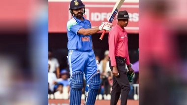 Sports News | Rohit Sharma Sweats It out in Nets Ahead of ODI Series Against New Zealand