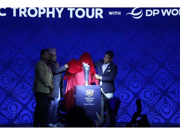 World News | ICC Men's T20 World Cup Trophy Tour Reaches Nepal as a Part of Global Tour