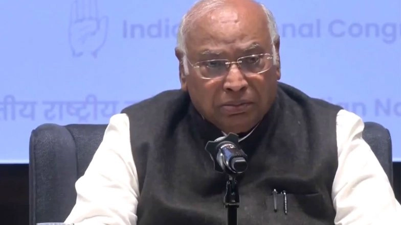 India News | Kharge Says Situation in Venezuela Not Good for World; Congress Emphasises Giving Utmost Priority to Will of Venezuelan People