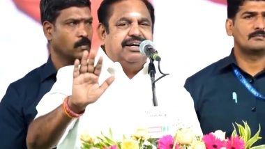 India News | Tamil Nadu LoP Palaniswami Accuses CM Stalin of Stealing AIADMK's Plans Ahead of 2026 Polls