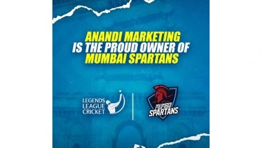 Sports News | Anandi Marketing Acquires Legends League Cricket Franchise; Team Rebranded as Mumbai Spartans