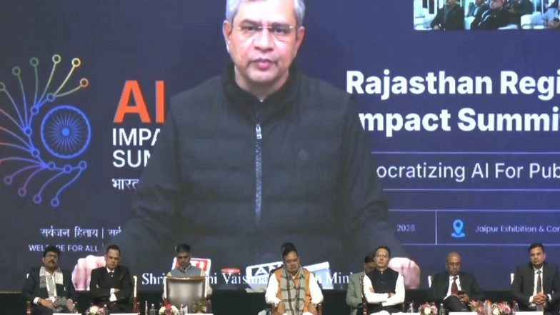 Business News | India Launches AI Skilling Drive for 10 Lakh Youth, to Be Completed in a Year: Ashwini Vaishnaw