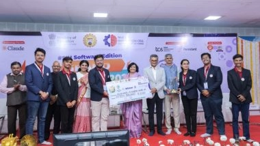 Business News | Three Teams from IPS Academy Indore Win Awards at Smart India Hackathon 2025 Indore
