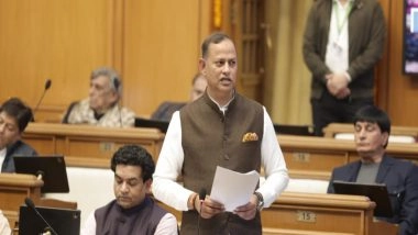 India News | Delhi Assembly: Social Welfare Minister Ravinder Indraj Moves Vote of Thanks