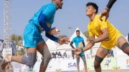Sports News | Rising Kabaddi Star Dadaso Pujari Completes Khelo India Circle in Khelo India Beach Games 2026