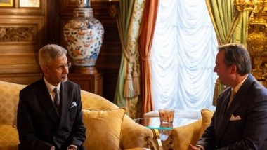 World News | External Affairs Minister Jaishankar Calls on Grand Duke Guillaume, Seeks Deeper India-Luxembourg Ties