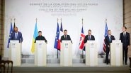 World News | Paris Meeting of 'Coalition of Willing', US Promises Security Guarantees for Ukraine Once Ceasefire Enters into Force