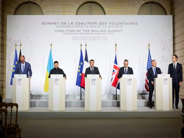 World News | Paris Meeting of 'Coalition of Willing', US Promises Security Guarantees for Ukraine Once Ceasefire Enters into Force