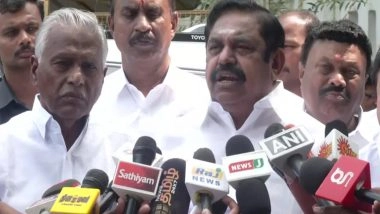 India News | 'DMK Looted Tamil Nadu of ₹4 Lakh Crore in 56 Months, ' Claims AIADMK in Its Dossier to Governor
