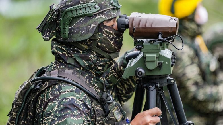 World News | Taiwan Detects 11 Sorties of PLA Aircraft, 6 Vessels, 1 Official Ship Around Itself