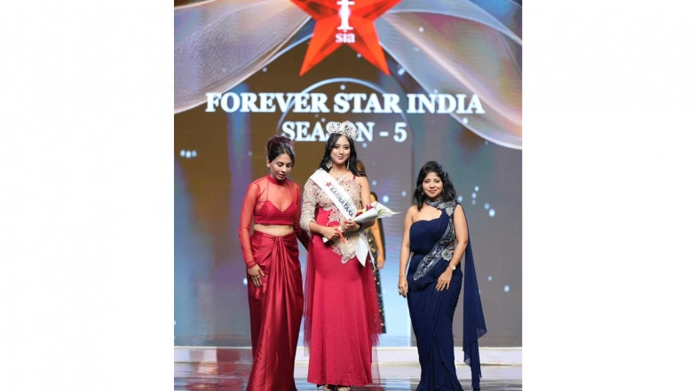 Business News | Krittika Crowned Miss Teen Universe Karnataka 2025 at Forever Star India Season 5 Grand Finale