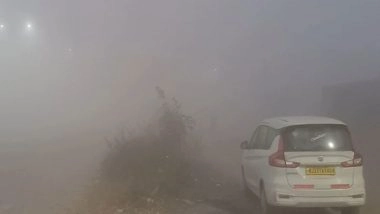 India News | Cold Wave Intensifies in Rajasthan; Heavy Fog Reduces Visibility in Jaipur