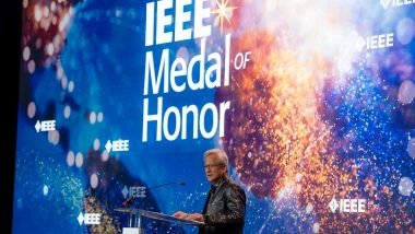 Business News | NVIDIA CEO Jensen Huang Awarded 2026 IEEE Medal of Honor, Technology's Most Prestigious Recognition