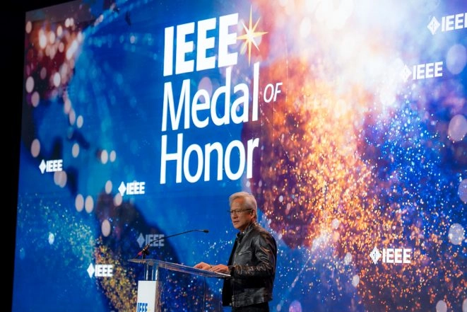 Business News | NVIDIA CEO Jensen Huang Awarded 2026 IEEE Medal of Honor, Technology's Most Prestigious Recognition