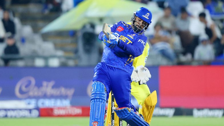 Sports News | Pooran, Smith Power MI Cape Town to Dramatic Season 4's First Win