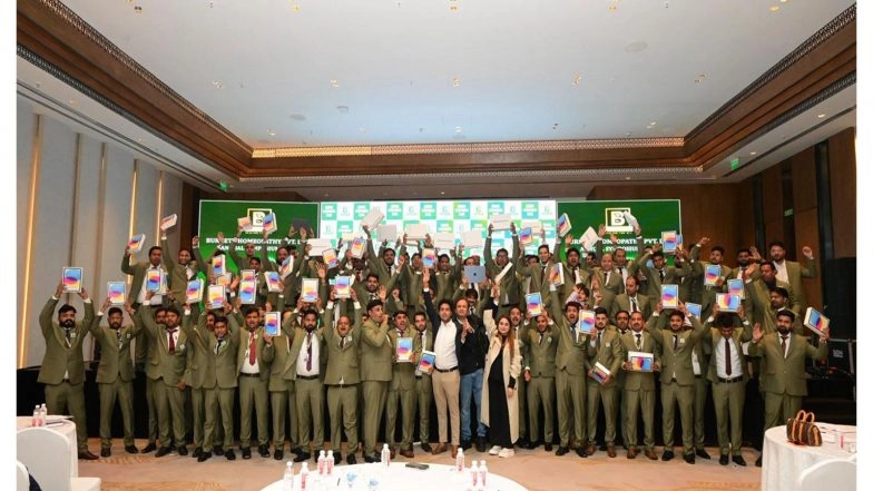Business News | Burnett Homeopathy Gifts Apple MacBooks to 100 Employees at Grand New Year Celebration in Jim Corbett