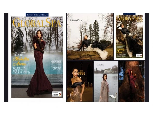 Business News | Malaika Arora Captures the Serene Beauty of Germany's Nature for GlobalSpa Magazine in Collaboration with German National Tourist Office India