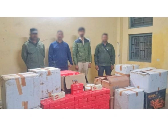 India News | Assam Rifles Seizes Counterfeit Cigarettes Worth ₹34 Lakhs in Silchar