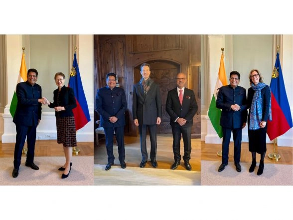 Business News | Piyush Goyal Meets Liechtenstein Leadership to Strengthen Economic Ties Under India-EFTA TEPA