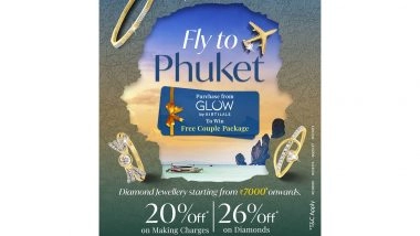 Business News | Glow by Kirtilals Unveils 'Fly to Phuket' Campaign -- Where Sparkle Meets a Dream Holiday