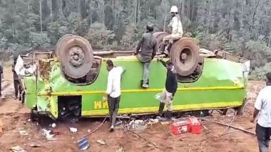 India News | Ooty: 32 Injured as Minibus Falls 100ft into Gorge