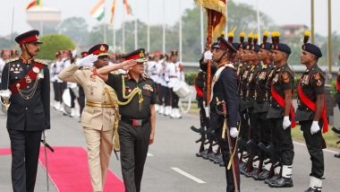 World News | Sri Lanka: COAS General Upendra Dwivedi Discusses Strengthening Defence Cooperation with Colombo; Reviews Guard of Honour
