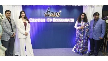 Business News | VCare Launches State-of-the-Art Centre of Excellence in Hyderabad; Unveils One of India's First 'Single-Day Facial Architecture'
