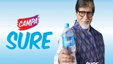 Entertainment News | Amitabh Bachchan Comes Onboard as Brand Ambassador for RCPL's Affordable Drinking Water 'Campa Sure'