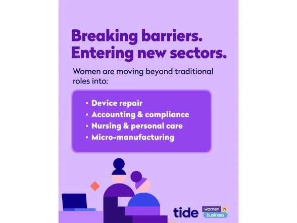 Business News | Women Entrepreneurs Are Entering Sectors Once Dominated by Men: Tide Insights