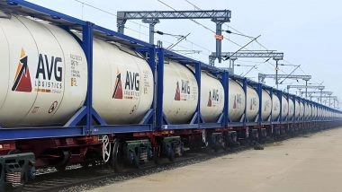 Business News | AVG Logistics Launches Rail-Based Liquid Logistics Venture to Boost Safe Chemical Transportation