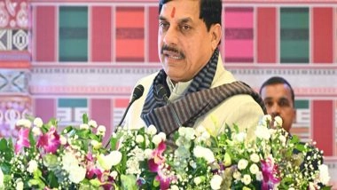 India News | MP CM Yadav Requests Union Minister Giriraj Singh to Hold Next National Textiles Ministers' Conference in Ujjain