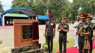 World News | Sri Lanka: COAS General Upendra Dwivedi Visits Army War College, Interacts with Student Officers
