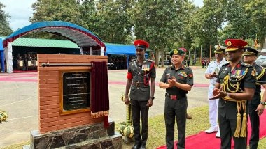 World News | Sri Lanka: COAS General Upendra Dwivedi Visits Army War College, Interacts with Student Officers