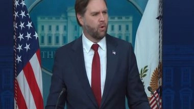 World News | 'Advice to European Leaders is to Take US President Seriously': JD Vance on Greenland