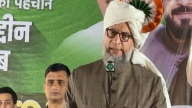 India News | UPA Govt Brought Amendments to UAPA: Owaisi Blames Congress for Prolonged Detention of Umar Khalid, Sharjeel Imam