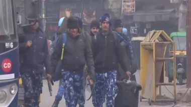 India News | Security Stepped Up Near Delhi's Faiz-e-Elahi Mosque in Turkman Gate Area After Demolition Drive