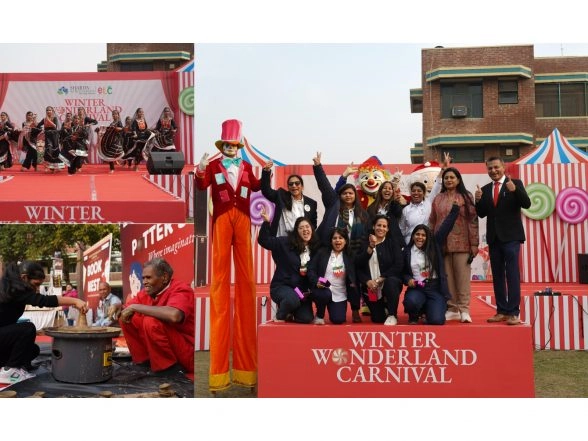 Business News | Sharda World School Curates a World-Class Winter Wonderland Carnival, Showcasing Its Holistic Learning Culture