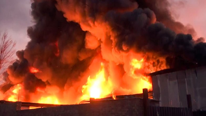 India News | Fire Breaks out at Kanchikacherla Tahsildar's Office in Andhra Pradesh