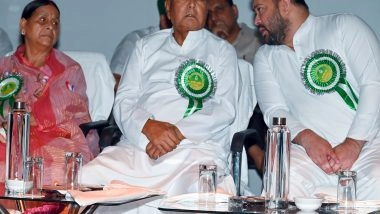 India News | Land for Job Scam: Delhi Court Directs Framing of Charges Against Lalu Prasad Yadav, Rabri Devi