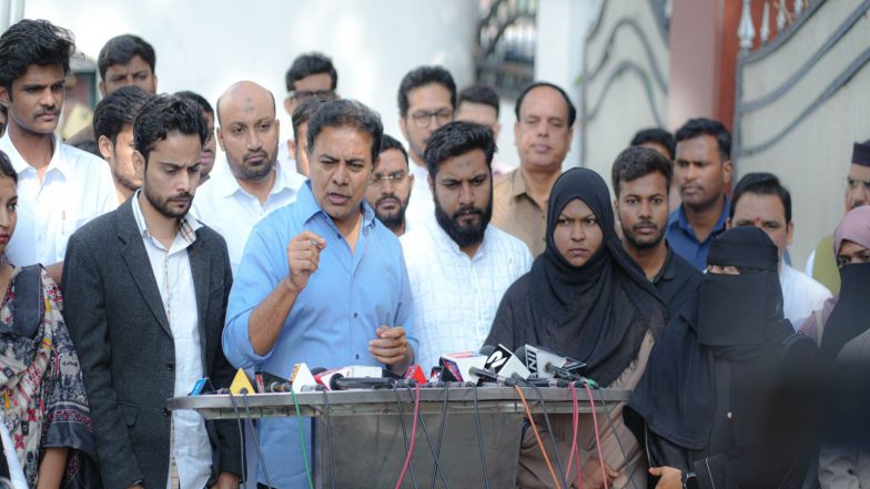 India News | KTR Slams Congress over 'illegal Grab' of MANUU Land, Assures Support to Students